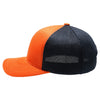 HC2260 6-Panel Plain Micro Mesh [Orange/Navy]