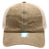 PB221 Pit Bull Pigment Dyed Trucker Hat [Olive/Khaki]