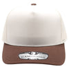PB275 Five Panel 2-Tone High Frame Meshback [Cream/Brown]