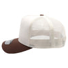 PB275 Five Panel 2-Tone High Frame Meshback [Cream/Brown]