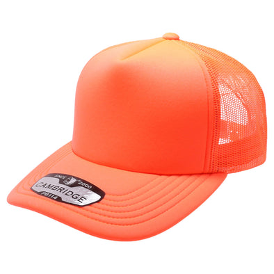 PB114 Pit Bull 5 Panel Foam Trucker Hat [N.Orange]