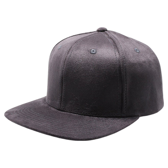 PB149 Pit Bull Suede Snapback Hats Wholesale [Charcoal]