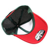 PB301T 6-Panel Cambridge Hybrid Rope Perforated [White/Green/Red]