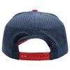 PB311T 5-Panel High Frame Rope Perforated [Navy/Navy/Red]