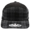 Plaid Camper Ear Flap [D.Gray/Black]