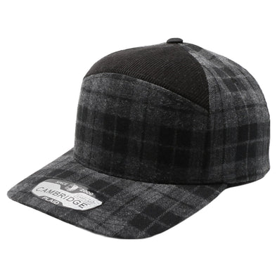 Plaid Camper Ear Flap [D.Gray/Black]