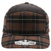 Plaid Camper Ear Flap [Brown/Black]