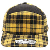 Plaid Camper Ear Flap [Yellow/Black]