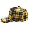 Plaid Camper Ear Flap [Yellow/Black]