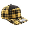 Plaid Camper Ear Flap [Yellow/Black]