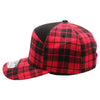 Plaid Camper Ear Flap [Red/Black]