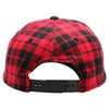 Plaid Camper Ear Flap [Red/Black]