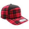 Plaid Camper Ear Flap [Red/Black]