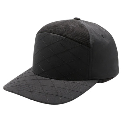 Quilt Camper Ear Flap [Black]