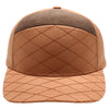 Quilt Camper Ear Flap [Tan/Brown]