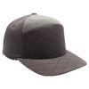 Quilt Camper Ear Flap [Charcoal/D.Gray]