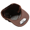 Quilt Camper Ear Flap [Brown]