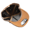 5 Panel Plaid Sandwich Visor [Khaki/Camel]
