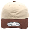 Khaki Two Tone Dad Hat [Khaki/Brown]