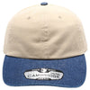 Khaki Two Tone Dad Hat [Khaki/D.Denim]