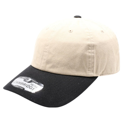 Khaki Two Tone Dad Hat [Khaki/Black]