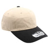 Khaki Two Tone Dad Hat [Khaki/Black]