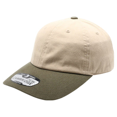 Khaki Two Tone Dad Hat [Khaki/Olive]
