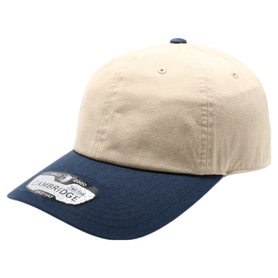Khaki Two Tone Dad Hat [Khaki/Navy]