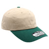 Khaki Two Tone Dad Hat [Khaki/D.Green]
