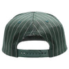 PB328R 5-Panel Pinstripe Snapback With Rope [D.Green/White]