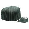PB328R 5-Panel Pinstripe Snapback With Rope [D.Green/White]