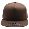 PB106 Pit Bull Cambridge 5 Panel Cotton Snapback Hat [Brown]