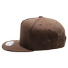 PB106 Pit Bull Cambridge 5 Panel Cotton Snapback Hat [Brown]