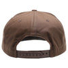PB106 Pit Bull Cambridge 5 Panel Cotton Snapback Hat [Brown]