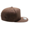 PB106 Pit Bull Cambridge 5 Panel Cotton Snapback Hat [Brown]