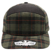 Plaid Camper Ear Flap [Olive/Black]