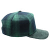 5 Panel Plaid Sandwich Visor [D.Green]