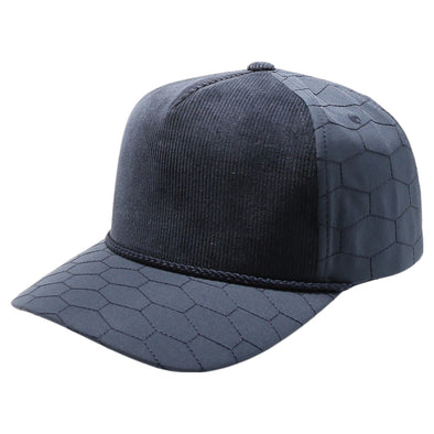 5 Panel Polygon Quilt High Frame with Rope [Navy]