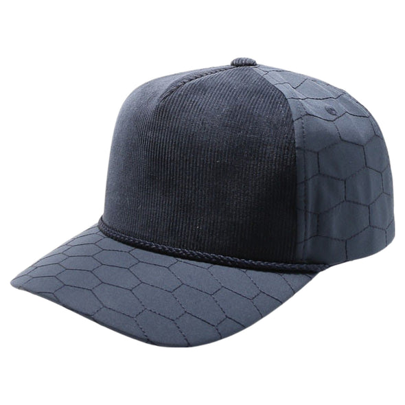 5 Panel Polygon Quilt High Frame with Rope [Navy]