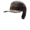 Plaid Camper Ear Flap [Brown/Black]