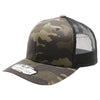 PB222C Pit Bull Cambridge Camo Trucker Hat [D.Green Camo/Black]