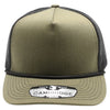 PB225R Five Panel Cambridge Trucker Rope [Olive/Black]