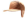Quilt Camper Ear Flap [Tan/Brown]