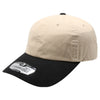 PITBULL Two Tone Cotton Dad Hat [Khaki/Black]