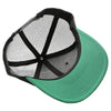 PB222T Pit Bull Cambridge Tri-Color Trucker Hat [Black/Black/Green]