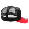 PB222T Pit Bull Cambridge Tri-Color Trucker Hat [Black/Black/Red]