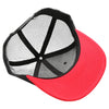 PB222T Pit Bull Cambridge Tri-Color Trucker Hat [Black/Black/Red]