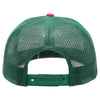 PB222T Pit Bull Cambridge Tri-Color Trucker Hat [White/Green/Red]