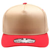 PB274K Five Panel 2-Tone High Frame [Khaki/Red]