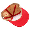 PB274K Five Panel 2-Tone High Frame [Khaki/Red]